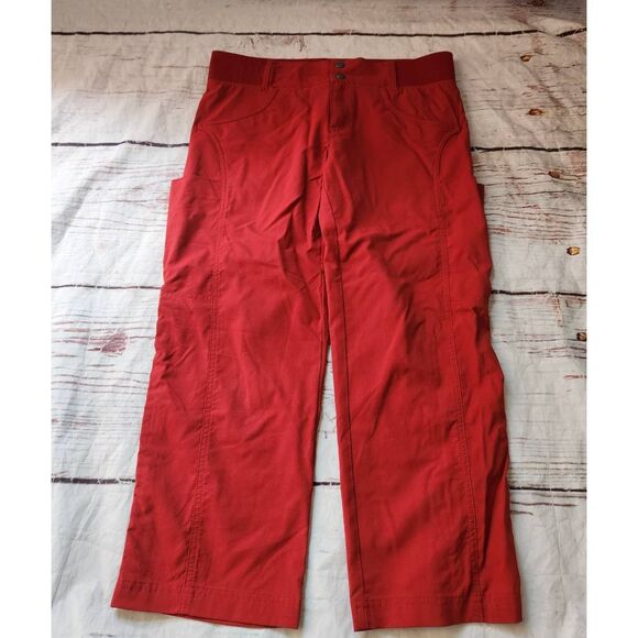 Title Nine Recycled Clamber 2.0 Hiking Capris Size 10 NWOT - Picture 2 of 6